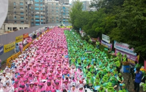 6월 24일, 서울과 제주 파업 2일차 현장 사진