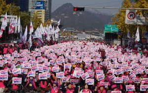 11.12 전국학교비정규직노동자대회 / 2016 민중총궐기 사진