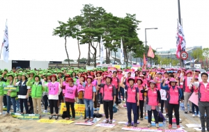 0905 비정규직 강사 무기계약 전환 촉구 결의대회 사진