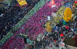 [11월 10일 학교비정규직노동자총궐기대회 보고] 1만 조합원 총상경으로 학비노동자 힘 과시! 사진